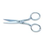 SCISSORS - 4 GINGHER EMBROIDERY SCISSORS - With Leather Sheath - Lancaster  Home & Fabric