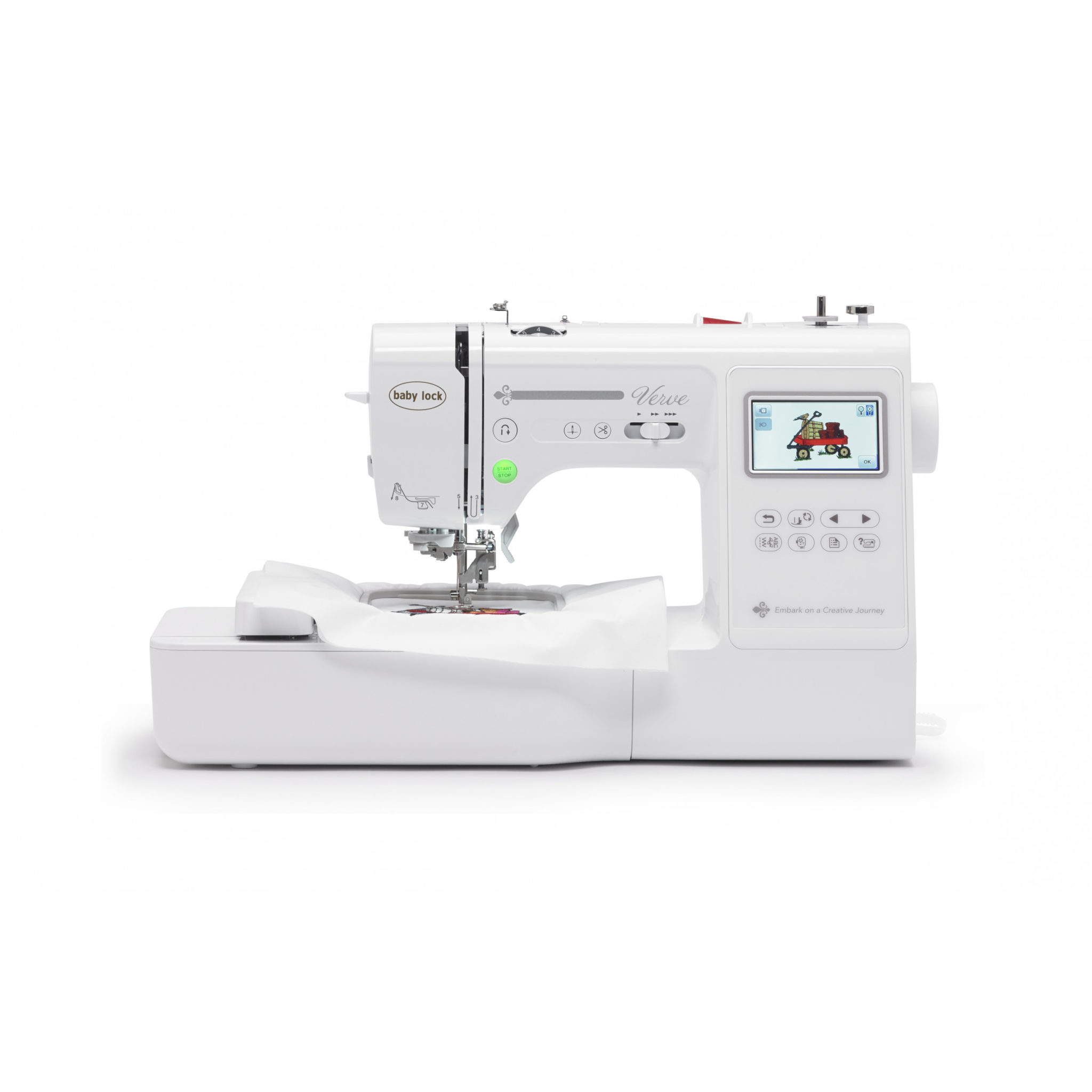 Baby Lock Verve is available at all Moore's Sewing locations