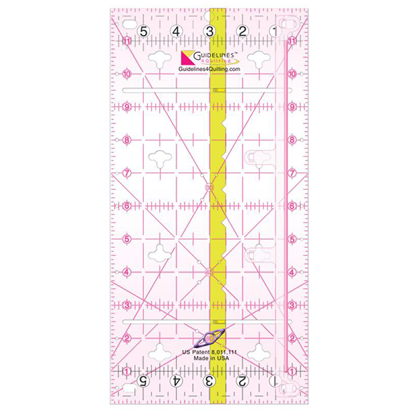 EXCEART Seam Guide Ruler Set Quilting Seam Guide Ruler