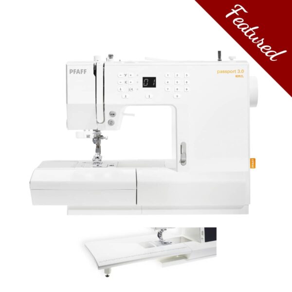 Pfaff Passport 3.0 sewing machine with bundle