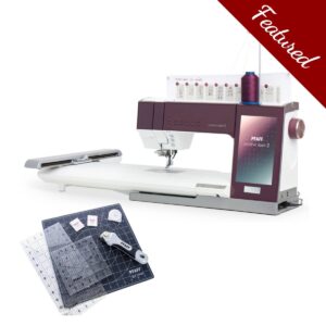 Pfaff Creative Icon 2 sewing and embroidery machine main product image with featured bundle