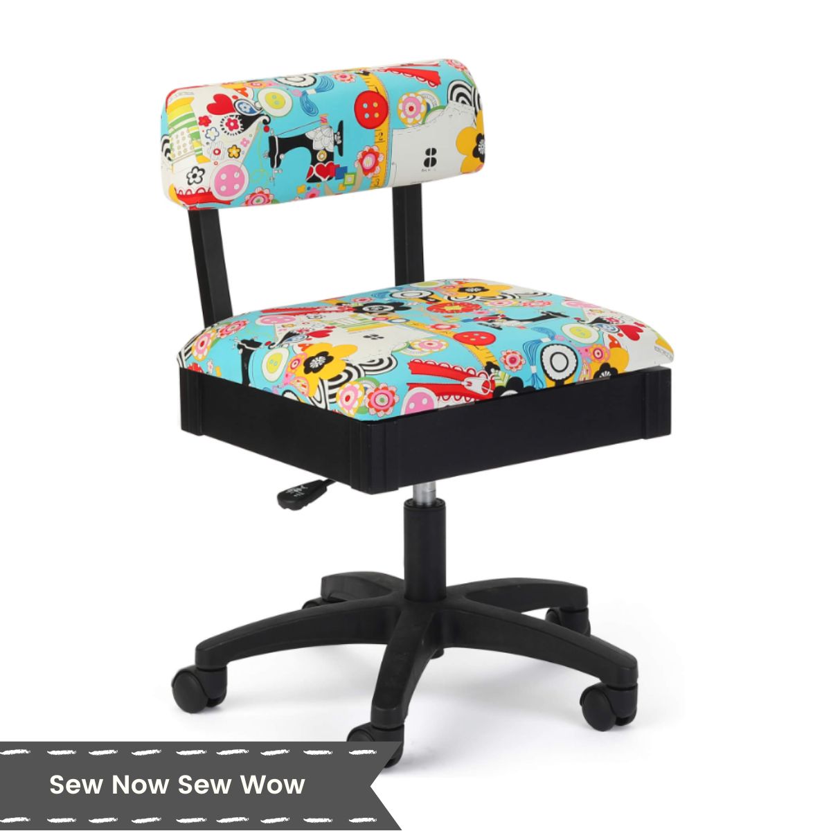 Unique Furniture 136 Sewing Chair with Storage