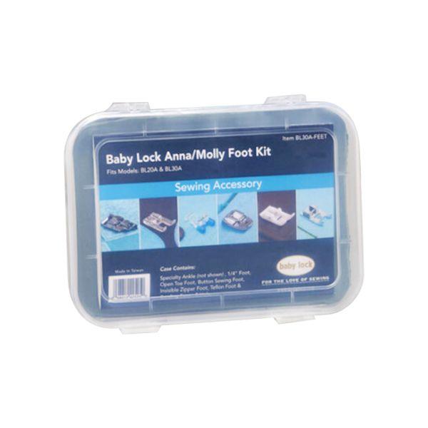 Baby Lock Anna/Molly Foot Kit- Compatible with Baby Lock Zeal