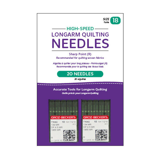 Janome Purple Tip Embroidery Needles - 5 pack