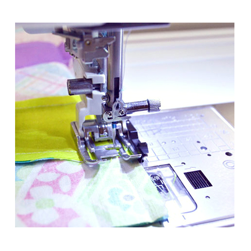 Janome 1/4 Inch Foot - a perfect 1/4 inch seam every time