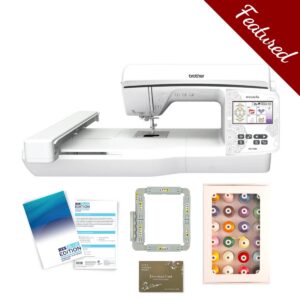 Brother PE800 Embroidery Machine with Sewing Clips (100-Pack) Bundle