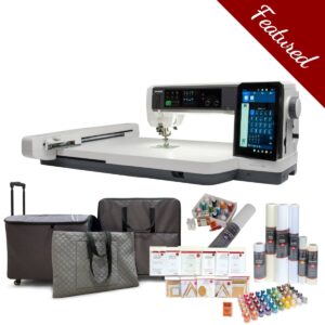 Janome Continental M17 main product image with featured bundle