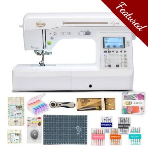 Baby Lock Lyric Quilting and Sewing Machine main product image with featured bundle