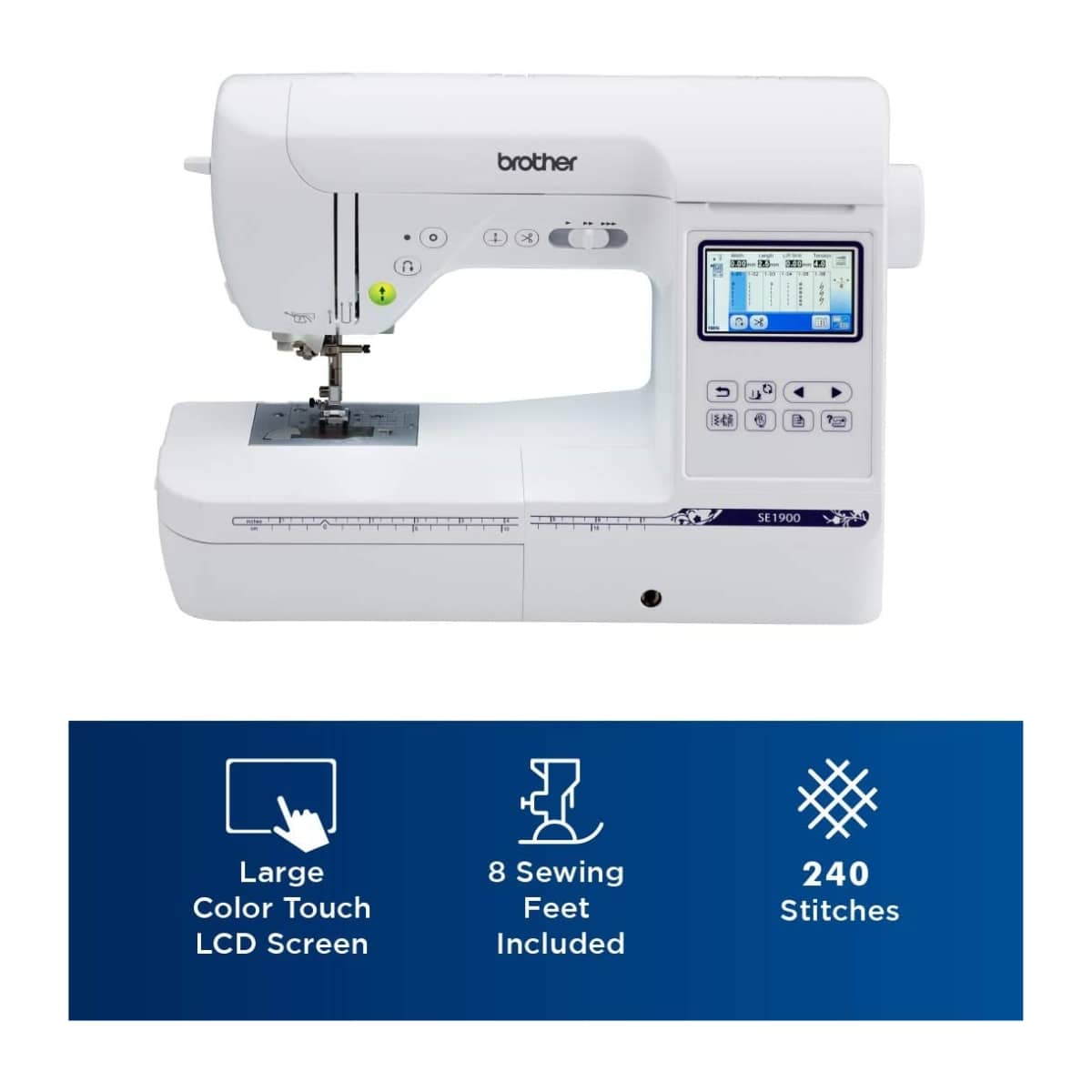 Brother SE1900 Sewing Machine Instruction Manual User Manual Complete User  Guide (Download Now) 