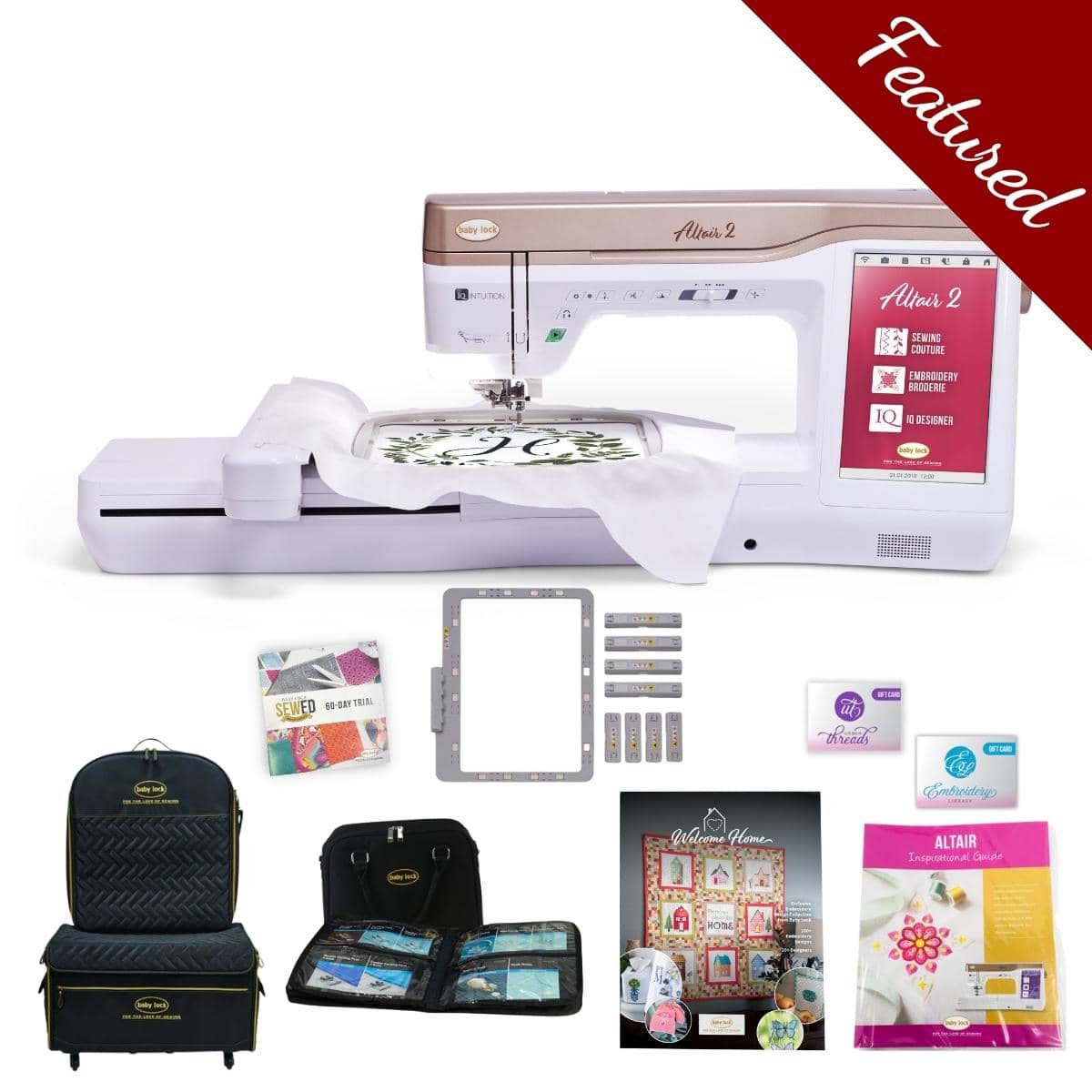 Baby Lock Unity Sewing and Embroidery Machine For Sale