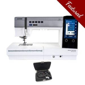 Janome Memory Craft 9480 sewing machine main product image with featured bundle