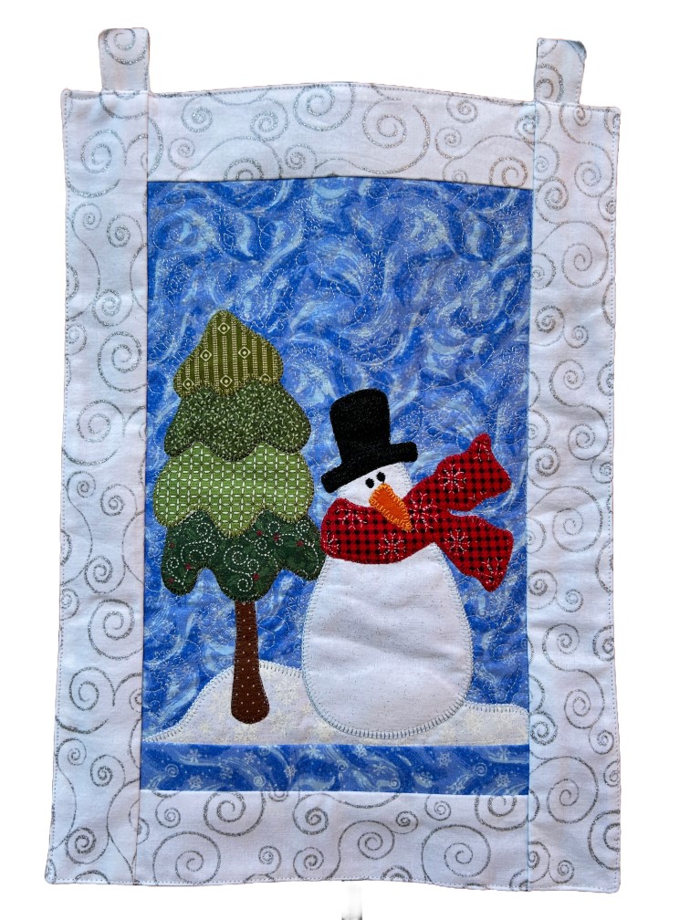 Winter Snowman Banner, 1 Session, $, Brea - Moore's Sewing