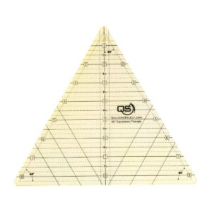 Quilters Select 60 Degree Triangle Ruler - The Sewing Collection