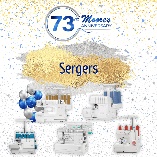 73rd Anniversary sergers Category Card