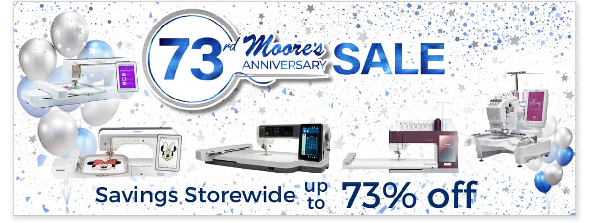 73rd Anniversary Sale Home Page Banner