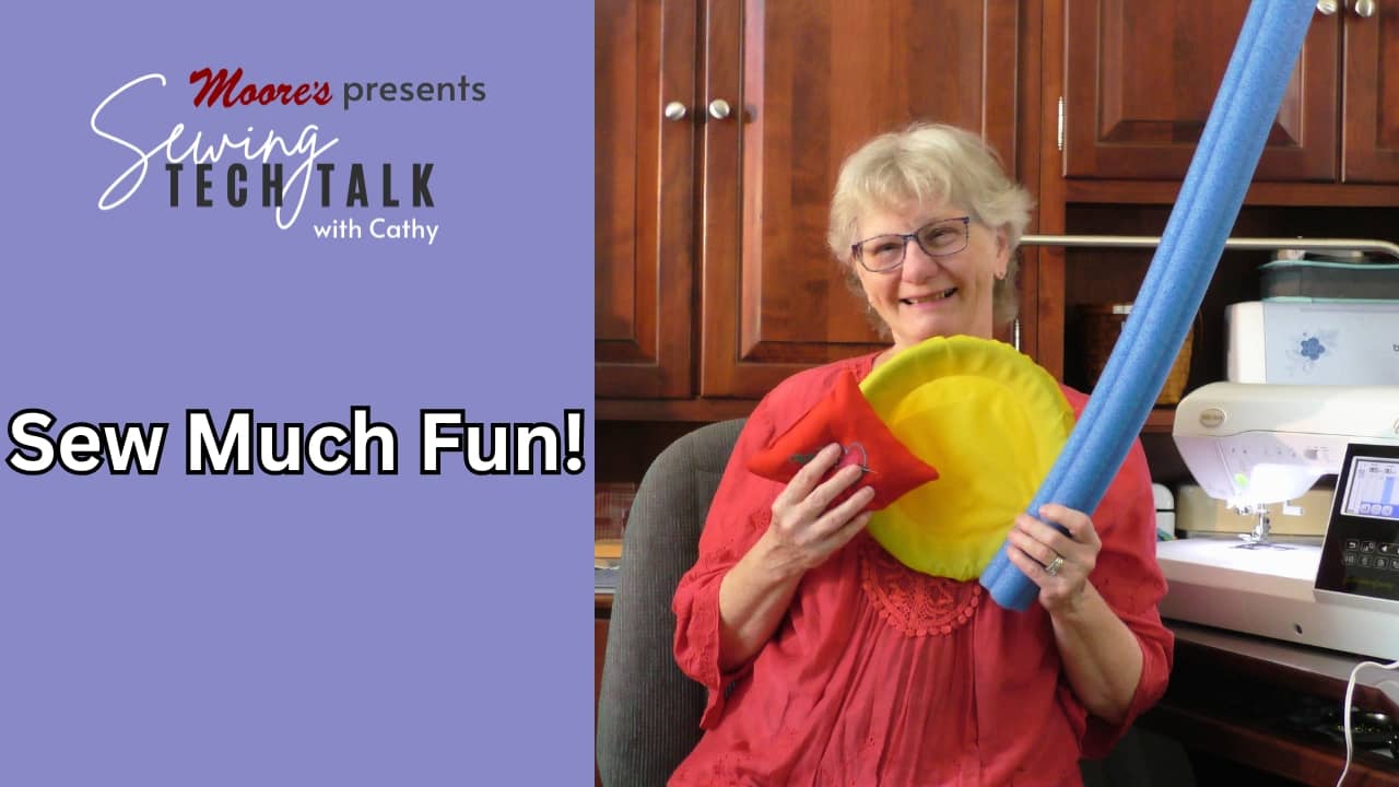 Info Card for vlog Sew Much Fun! (Sewing Tech Talk with Cathy)