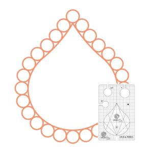 Sew Steady Sariditty Lotus Ruler Set main product image