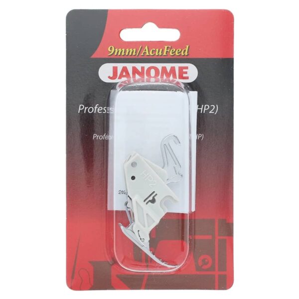 Janome Acufeed Straight Stitch Foot HP2 front of package